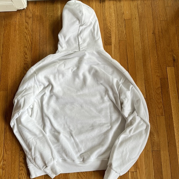 Champion White Reverse Weave Hoodie - Picture 6 of 6